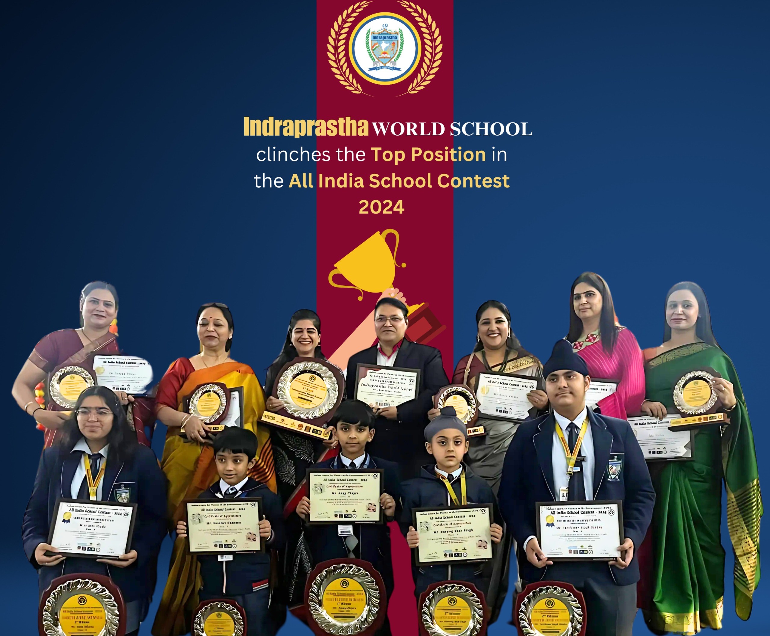 Prize distribution photo ? schools in Paschim Vihar with fee structure